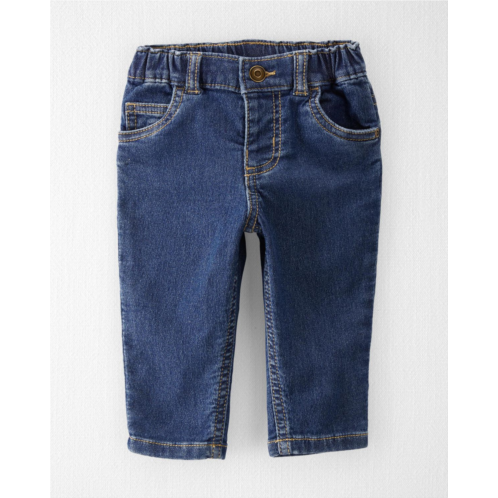 Oshkoshbgosh Medium Wash Baby Denim Jeans Made With Organic Cotton | oshkosh.com