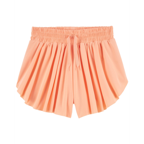 Carters Coral Kid Pull-On Flip Shorts