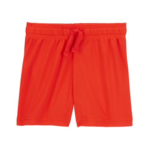 Carters Red Toddler Athletic Mesh Shorts