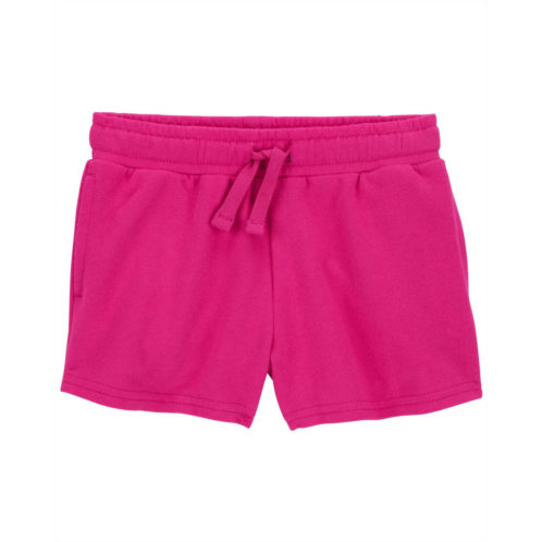 Carters Pink Toddler Pull-On French Terry Shorts