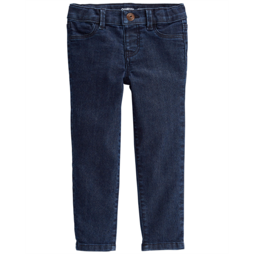 Carters Heritage Rinse Baby Dark Blue Wash Skinny-Leg Jeans