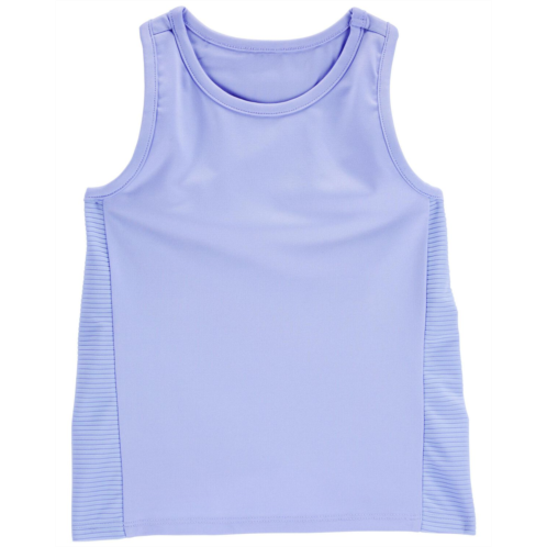 Carters Lavender Kid Ribbed Active Tank