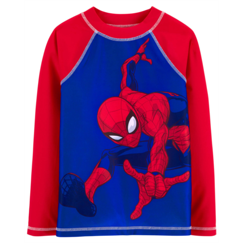 Carters Red/Blue Kid Spider-Man Rashguard