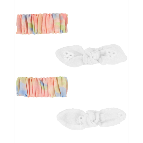 Carters Multi Baby 4-Pack Hair Clips