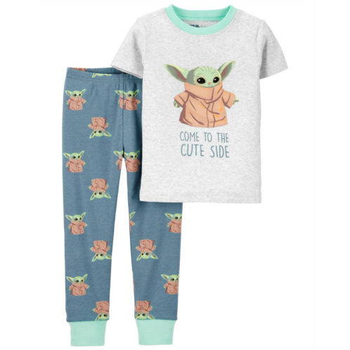 Carters Grey Toddler 2-Piece Star Wars 100% Snug Fit Cotton Pajamas