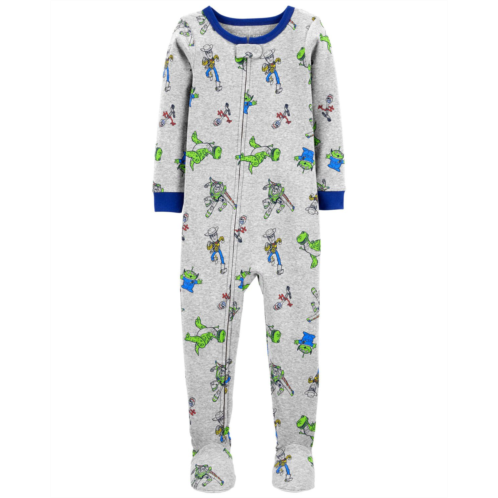 Carters Grey Toddler 1-Piece Toy Story 100% Snug Fit Cotton Pajamas