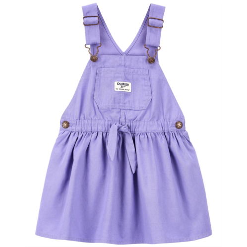 Carters Purple Baby Tie-Front Jumper Dress