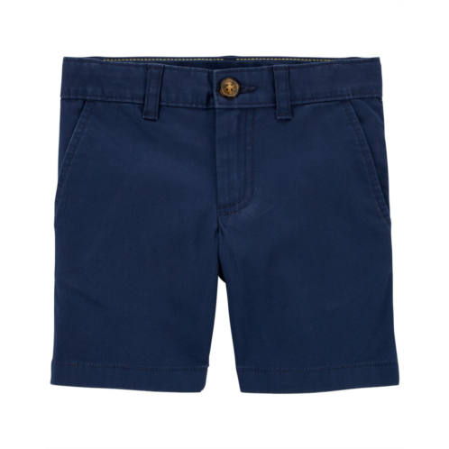 Carters Blue Toddler Blue Flat-Front Shorts