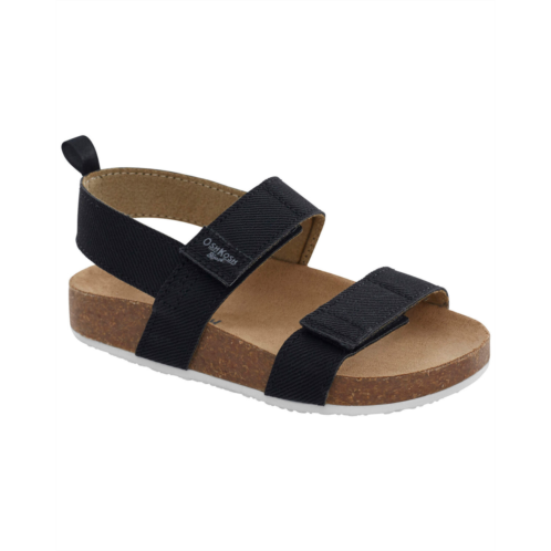 Carters Black Toddler Casual Sandals