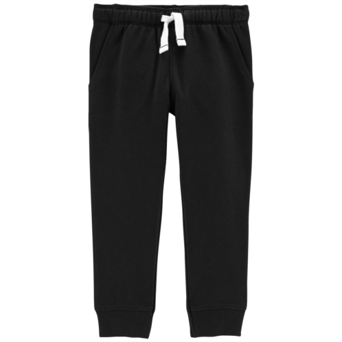 Carters Black Baby Pull-On French Terry Joggers