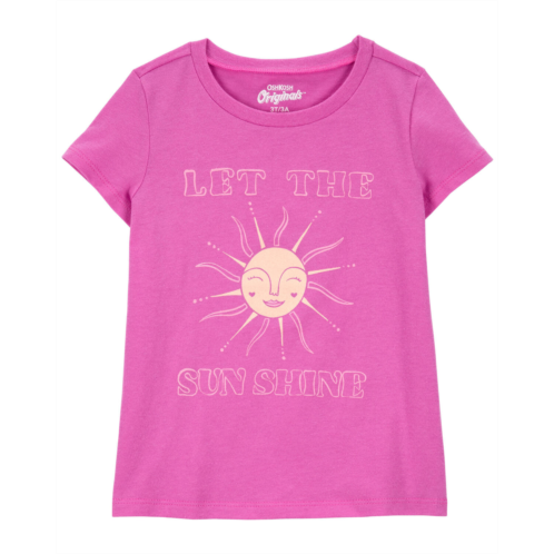 Carters Pink Toddler Sunshine Graphic Tee