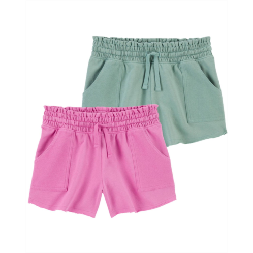 Carters Multi Kid 2-Pack French Terry Pull-On Shorts