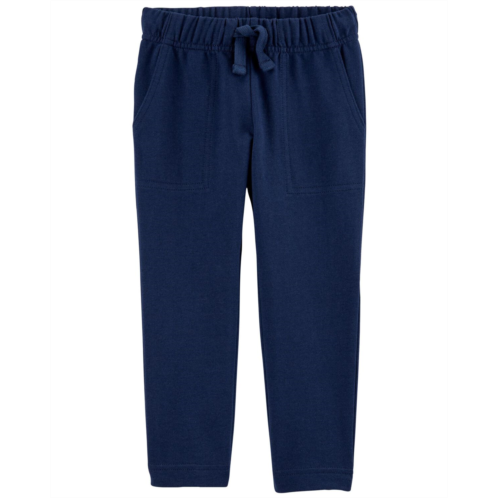 Carters Indigo Blue Baby French Terry Pull-On Pants