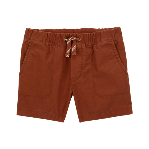 Carters Brown Toddler Pull-On Terrain Shorts