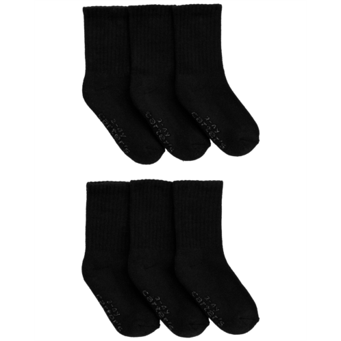 Carters Black 6-Pack Socks