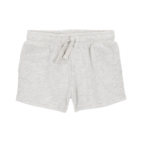 Carters Grey Toddler Pull-On French Terry Shorts