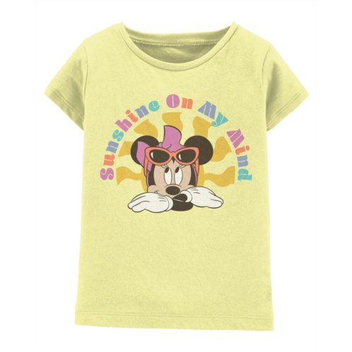 Carters Yellow Toddler Minnie Mouse Tee