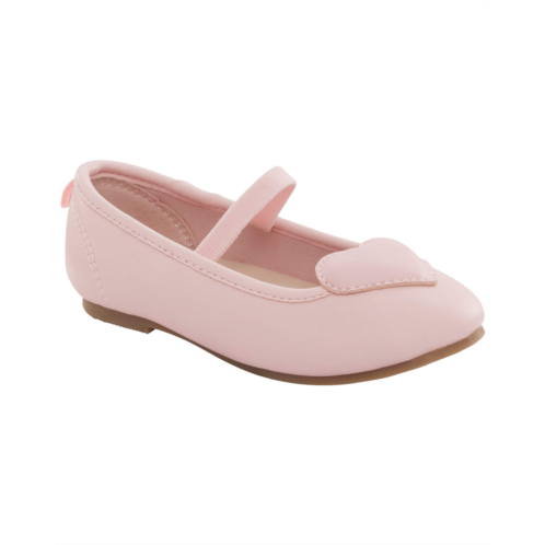 Carters Pink Toddler Ballet Slippers