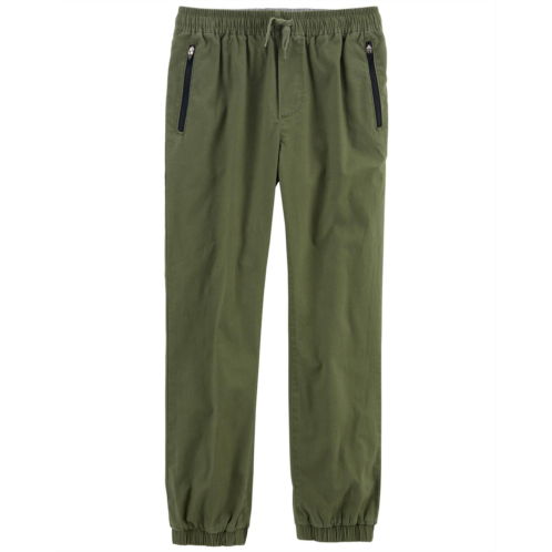 Carters Cali Camo Kid Stretch Canvas Pull-On Joggers