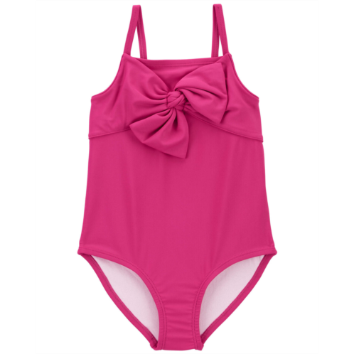 Carters Pink Toddler Bow 1-Piece Swimsuit