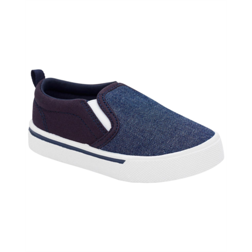 Carters Blue Kid Slip-On Shoes