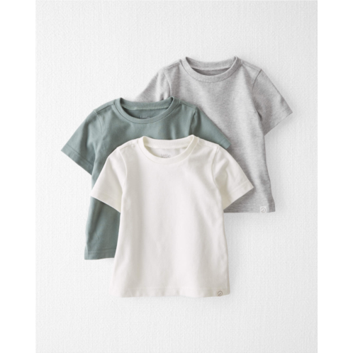Carters Multi Baby 3-Pack Organic Cotton T-Shirts