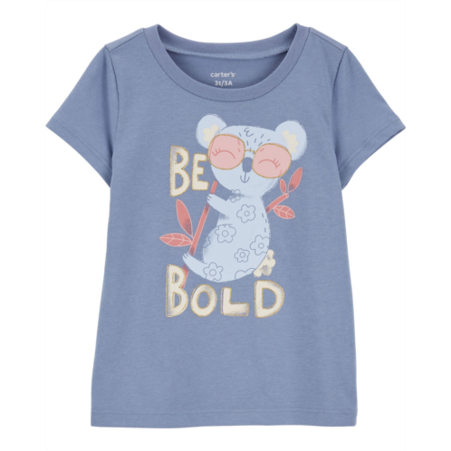 Carters Blue Toddler Koala Graphic Tee