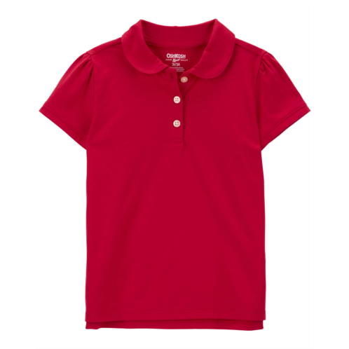 Carters Red Toddler Jersey Uniform Polo