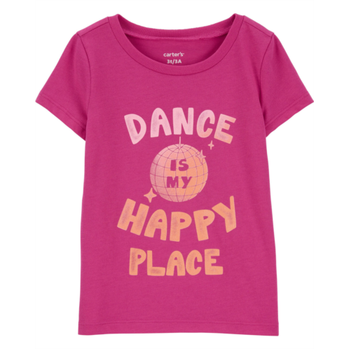 Carters Pink Toddler Dance Graphic Tee