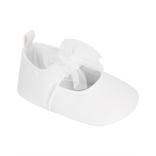 Carters White Baby Mary Jane Dress Shoes