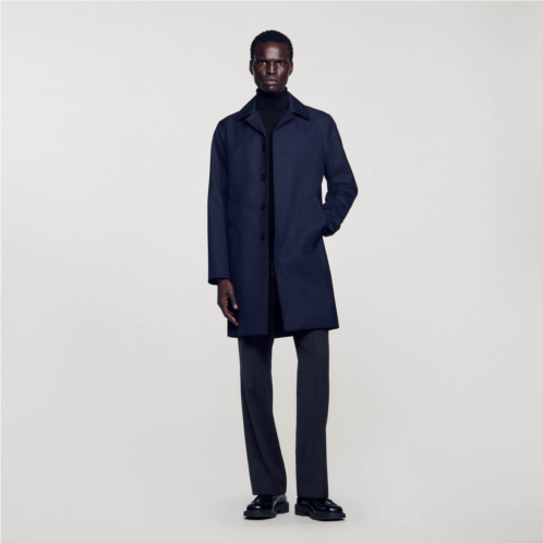 Sandro Waterproof technical fabric coat