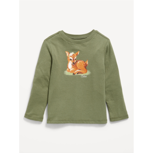 OldNavy Long-Sleeve Graphic T-Shirt for Toddler Girls