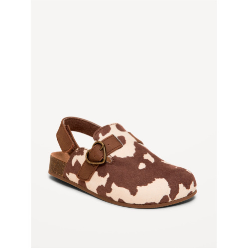 OldNavy Faux-Suede Clogs for Toddler Girls