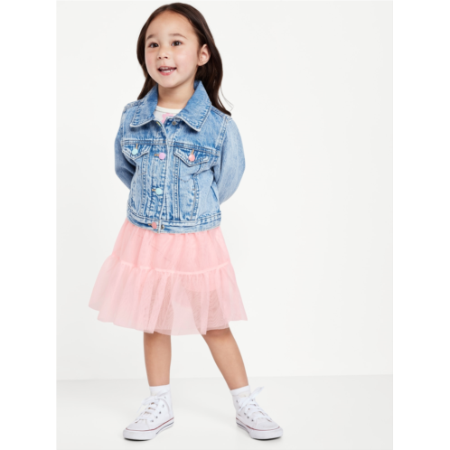 OldNavy High-Waisted Tutu Performance Skort for Toddler Girls