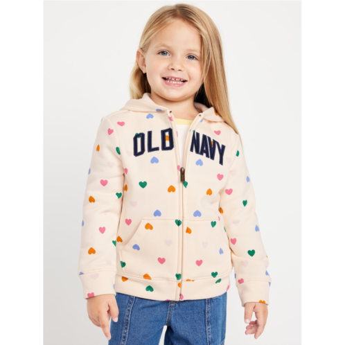 OldNavy Logo-Graphic Zip Hoodie for Toddler Girls