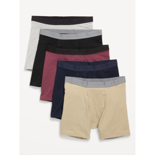 OldNavy 5-Pack Soft-Washed Boxer Briefs -- 6.25-inch inseam
