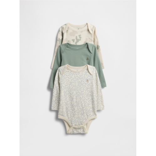 Gap Baby First Favorites Organic Cotton Bodysuit (3-Pack)