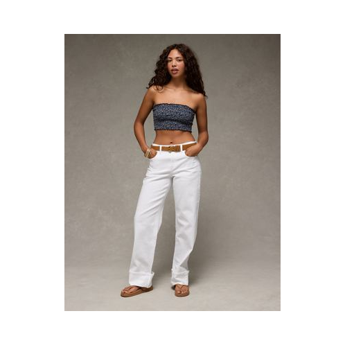 American Eagle AE Sunchaser Knit Smocked Bandeau
