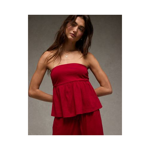 American Eagle AE Sunchaser Knit Babydoll Tube Top