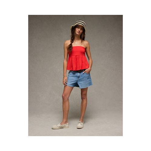 American Eagle AE Sunchaser Knit Babydoll Tube Top