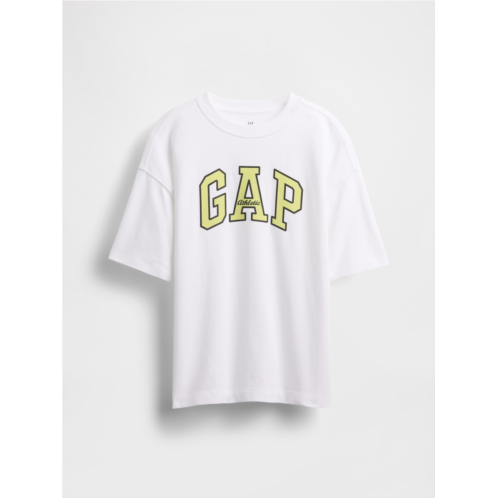 Gap Kids Heavyweight Athletic Logo T-Shirt