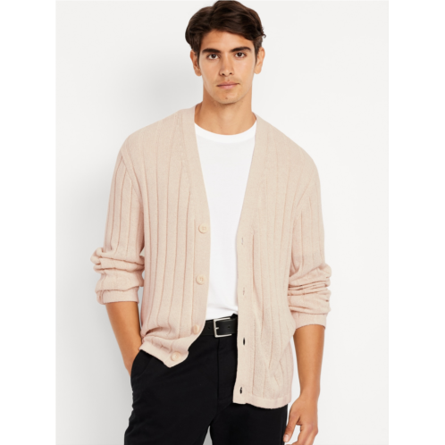 OldNavy Ribbed Button-Front Cardigan