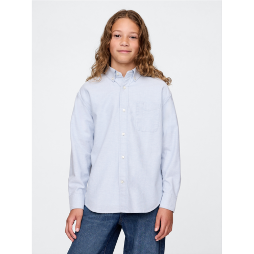 Gap Kids Relaxed Oxford Shirt