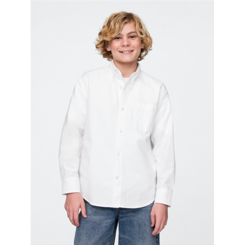 Gap Kids Relaxed Oxford Shirt