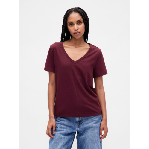 Gap Organic Cotton VintageSoft V-Neck T-Shirt