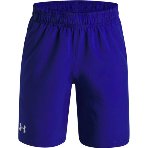 Under Armour Boys Woven Shorts Mod Grey / Black