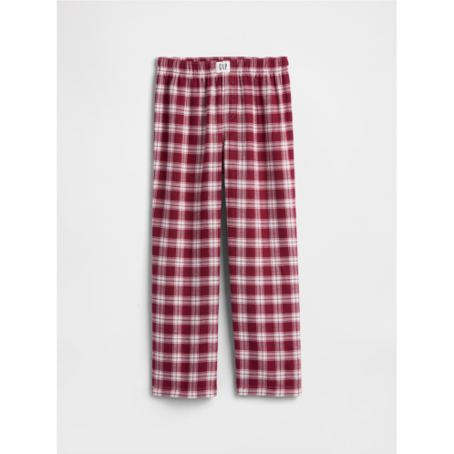 Gap Kids 100% Recycled Plaid PJ Pants