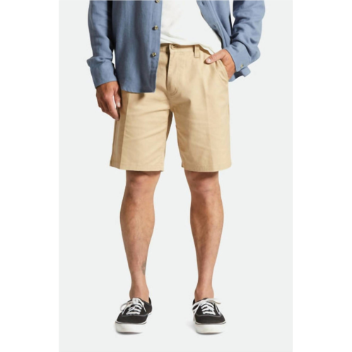 Brixton choice chino short in sand