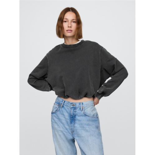 Gap Heavyweight French Terry Bubble Sweatshirt
