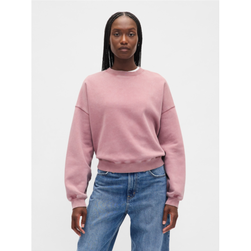 Gap VintageSoft Wedge Crewneck Sweatshirt